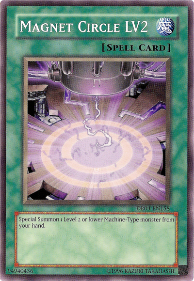 Magnet Circle LV2 [DR04-EN158] Common | Card Merchant Takapuna