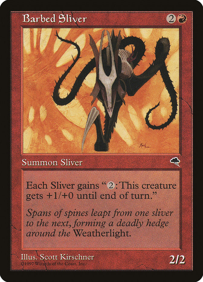 Barbed Sliver [Tempest] | Card Merchant Takapuna