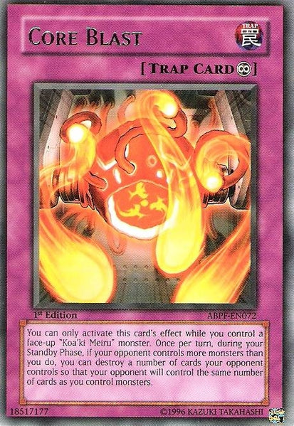 Core Blast [ABPF-EN072] Rare | Card Merchant Takapuna