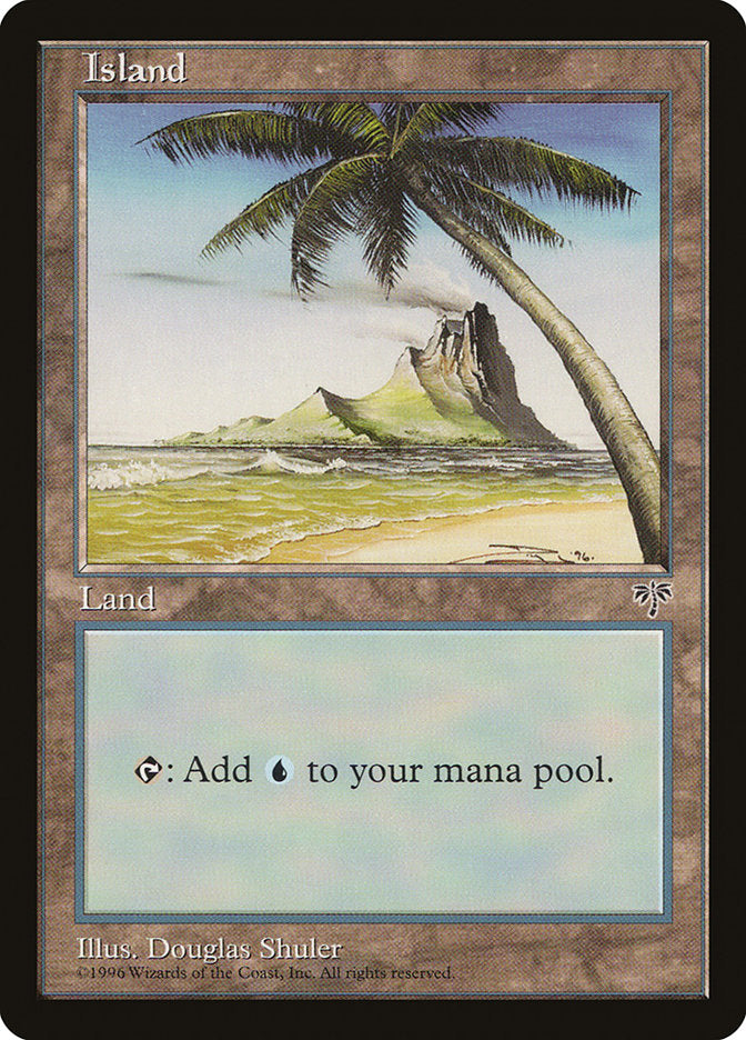 Island (Palm Tree) [Mirage] | Card Merchant Takapuna