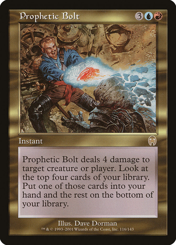 Prophetic Bolt [Apocalypse] | Card Merchant Takapuna