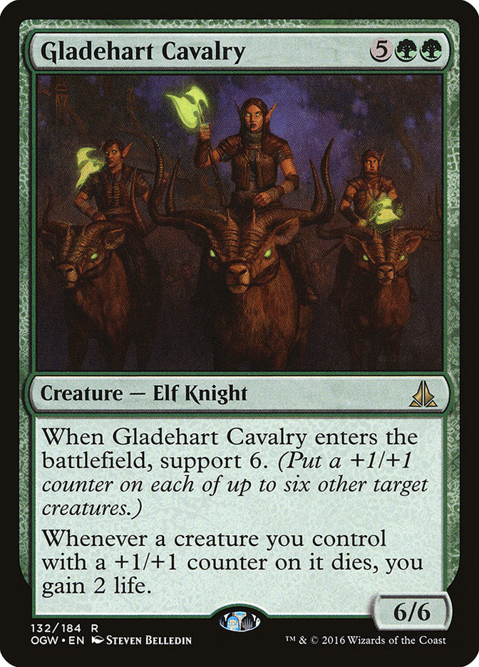 Gladehart Cavalry [Oath of the Gatewatch] | Card Merchant Takapuna