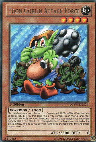 Toon Goblin Attack Force [LCYW-EN108] Rare | Card Merchant Takapuna