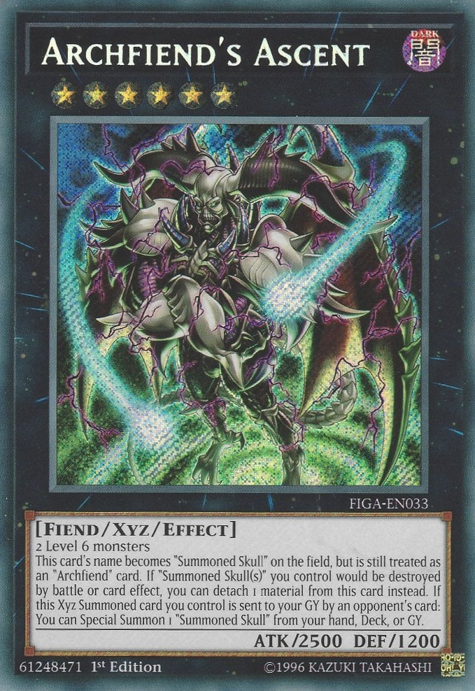 Archfiend's Ascent [FIGA-EN033] Secret Rare | Card Merchant Takapuna