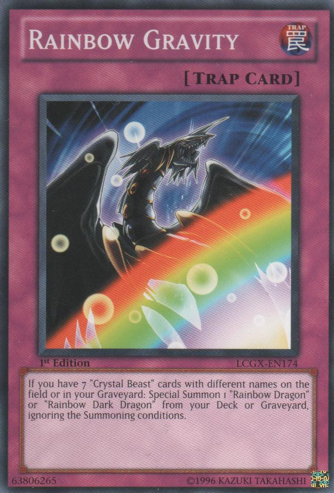 Rainbow Gravity [LCGX-EN174] Common | Card Merchant Takapuna