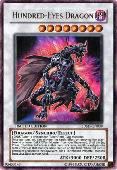 Hundred-Eyes Dragon [JUMP-EN039] Ultra Rare | Card Merchant Takapuna