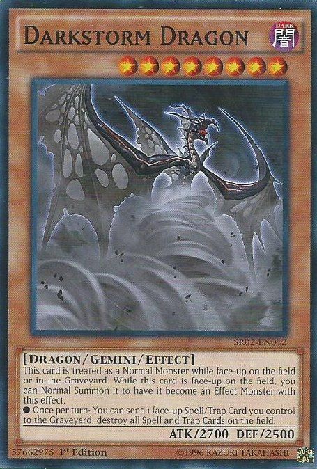 Darkstorm Dragon [SR02-EN012] Common | Card Merchant Takapuna