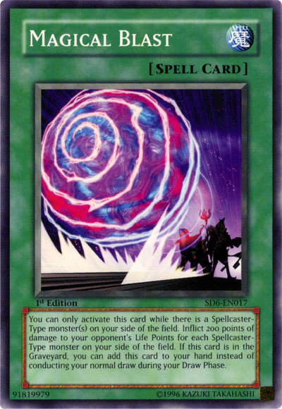 Magical Blast [SD6-EN017] Common | Card Merchant Takapuna