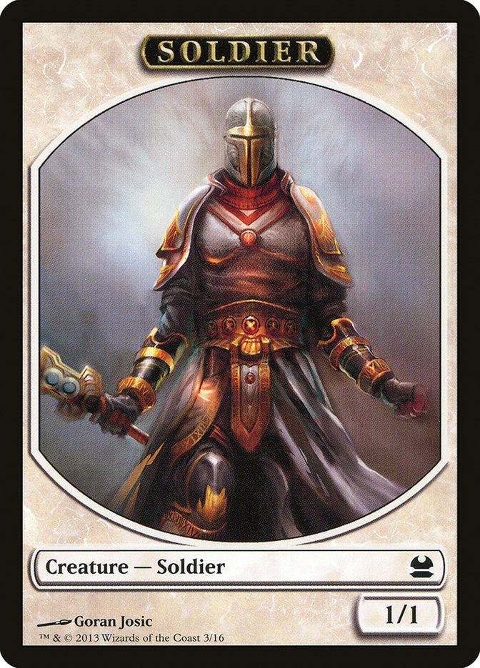 Soldier Token [Modern Masters Tokens] | Card Merchant Takapuna