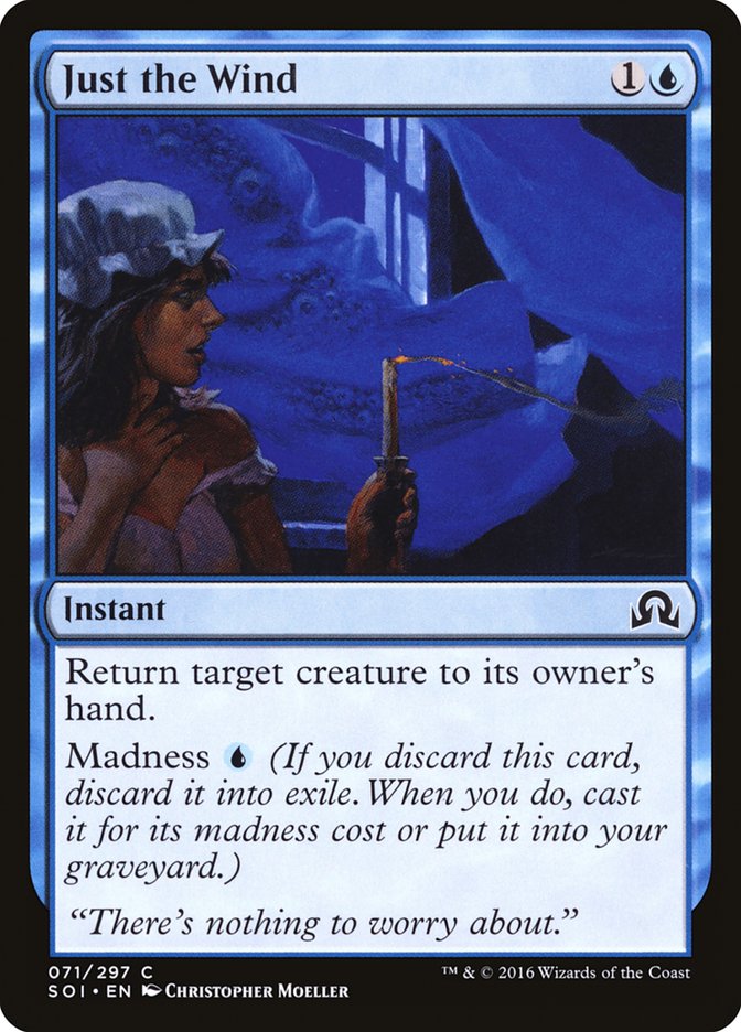 Just the Wind [Shadows over Innistrad] | Card Merchant Takapuna