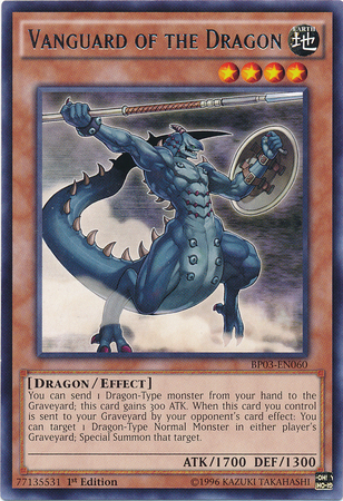 Vanguard of the Dragon [BP03-EN060] Rare | Card Merchant Takapuna