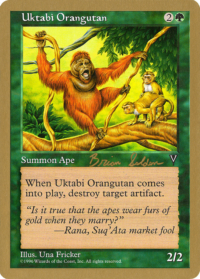 Uktabi Orangutan (Brian Selden) [World Championship Decks 1998] | Card Merchant Takapuna