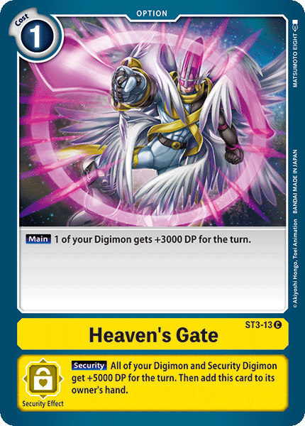 Heaven's Gate [ST3-13] [Starter Deck: Heaven's Yellow] | Card Merchant Takapuna