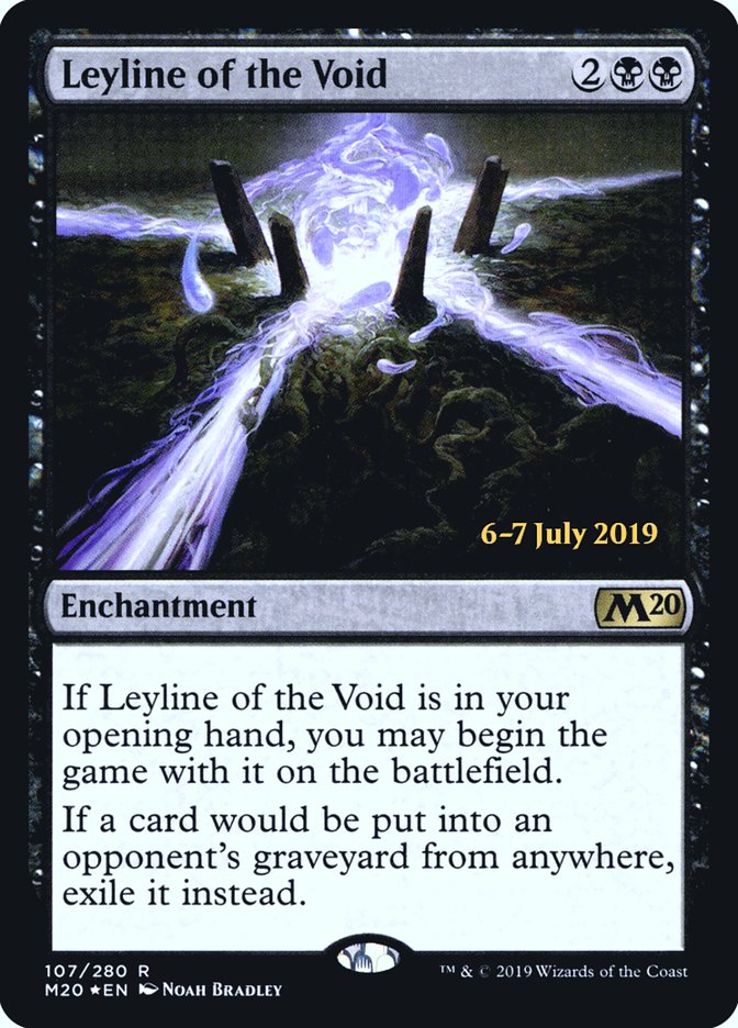 Leyline of the Void [Core Set 2020 Prerelease Promos] | Card Merchant Takapuna