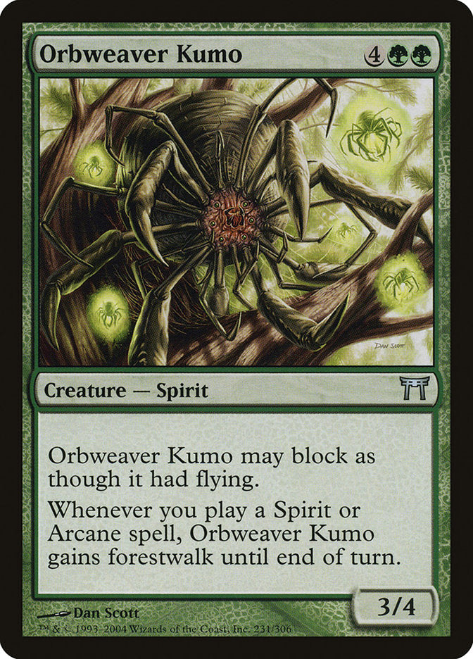 Orbweaver Kumo [Champions of Kamigawa] | Card Merchant Takapuna