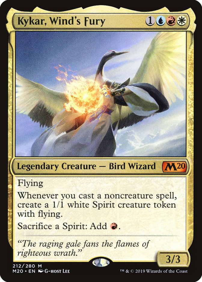 Kykar, Wind's Fury [Core Set 2020] | Card Merchant Takapuna