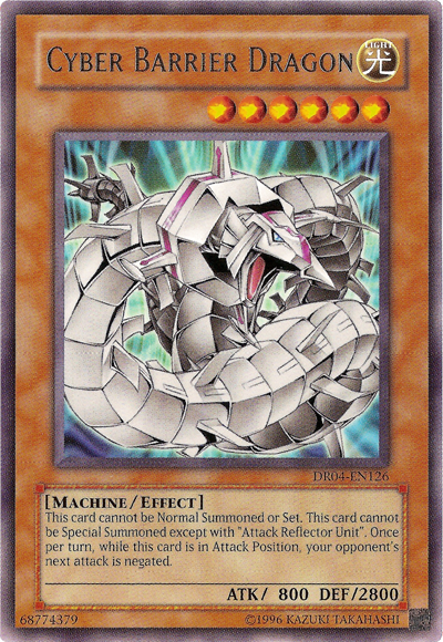 Cyber Barrier Dragon [DR04-EN126] Rare | Card Merchant Takapuna