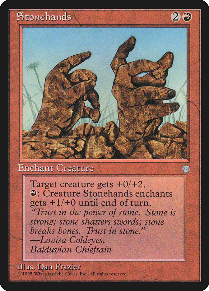 Stonehands [Ice Age] | Card Merchant Takapuna