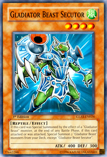 Gladiator Beast Secutor [GLAS-EN024] Common | Card Merchant Takapuna