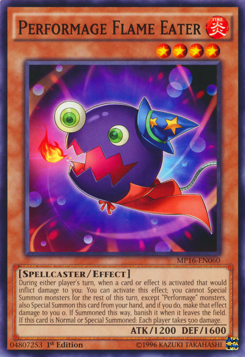 Performage Flame Eater [MP16-EN060] Common | Card Merchant Takapuna