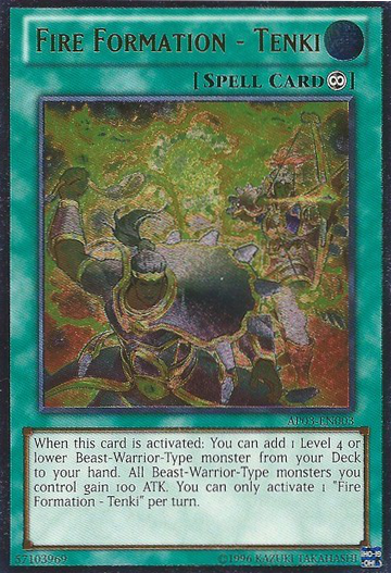 Fire Formation - Tenki [AP03-EN003] Ultimate Rare | Card Merchant Takapuna