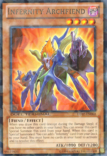 Infernity Archfiend [DT07-EN060] Common | Card Merchant Takapuna