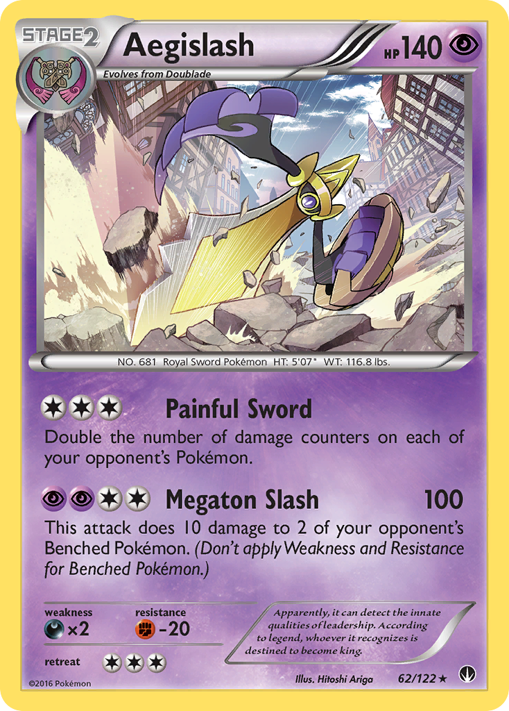 Aegislash (62/122) [XY: BREAKpoint] | Card Merchant Takapuna