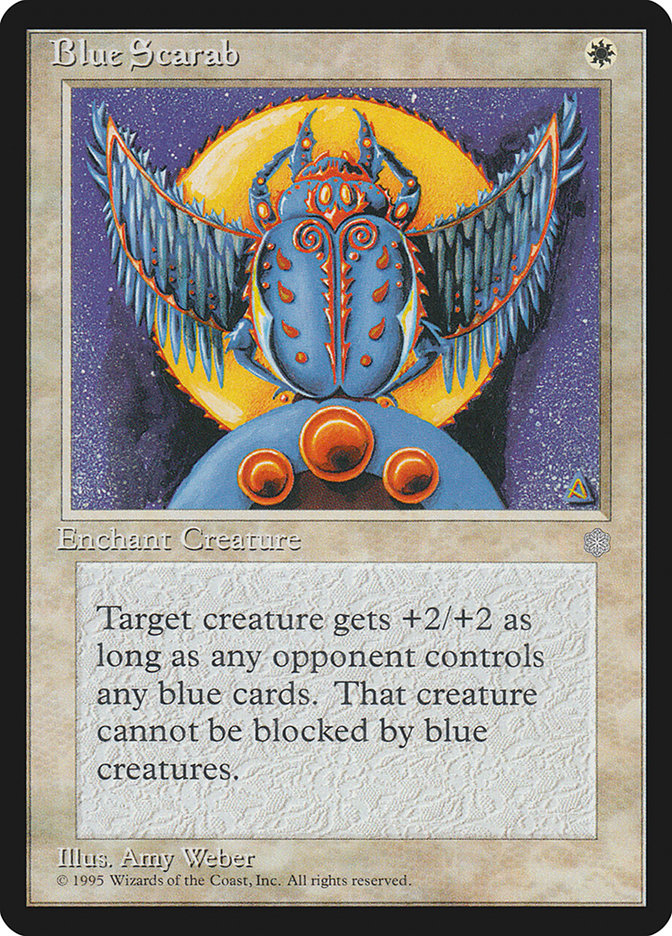 Blue Scarab [Ice Age] | Card Merchant Takapuna