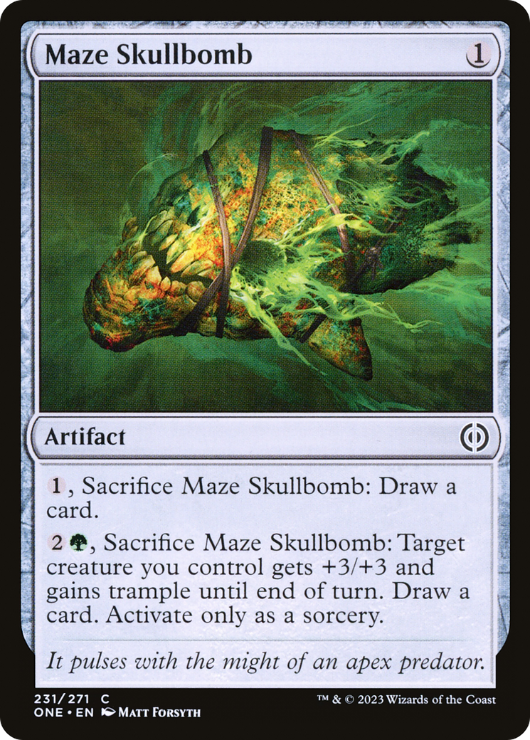 Maze Skullbomb [Phyrexia: All Will Be One] | Card Merchant Takapuna