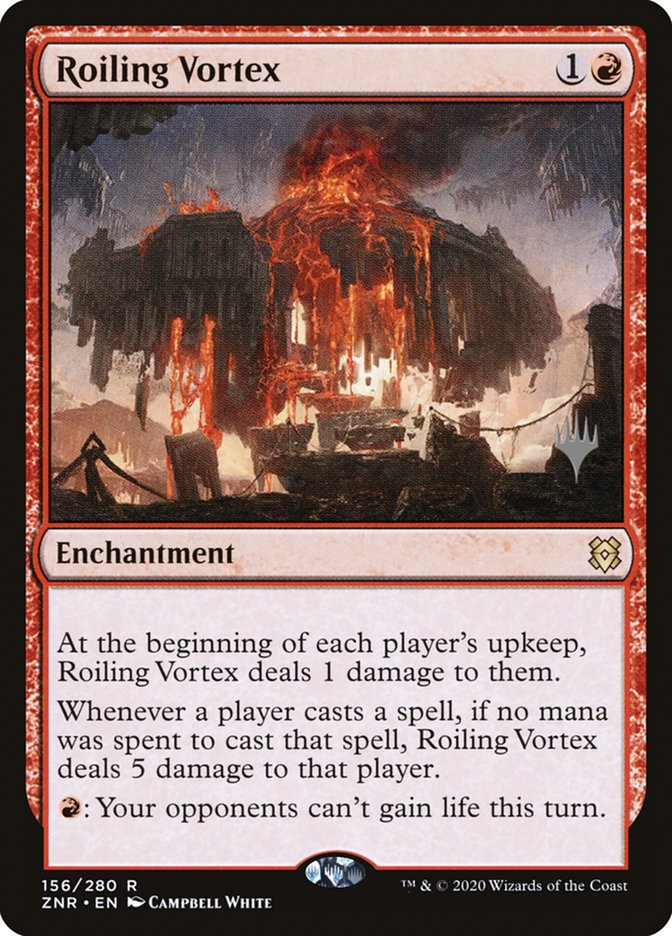 Roiling Vortex (Promo Pack) [Zendikar Rising Promos] | Card Merchant Takapuna