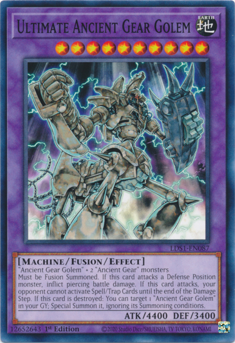 Ultimate Ancient Gear Golem [LDS1-EN087] Common | Card Merchant Takapuna