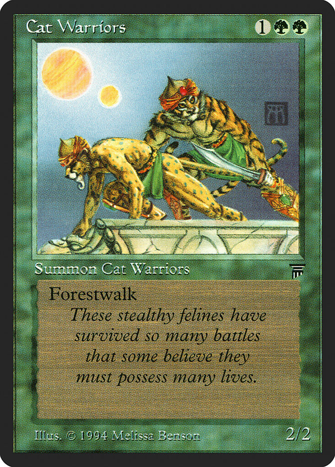 Cat Warriors [Legends] | Card Merchant Takapuna