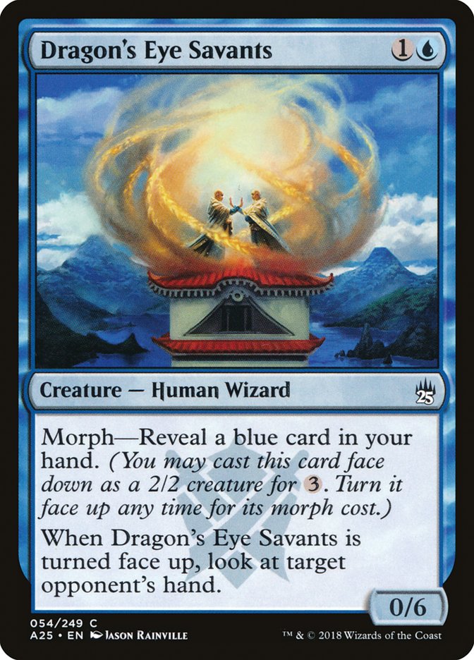 Dragon's Eye Savants [Masters 25] | Card Merchant Takapuna