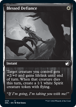 Blessed Defiance [Innistrad: Double Feature] | Card Merchant Takapuna