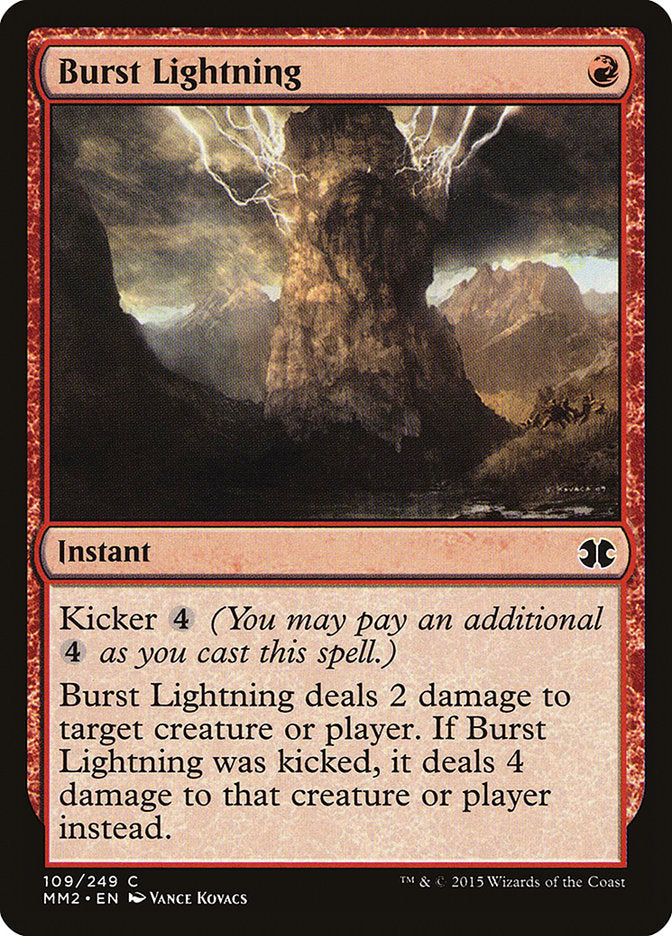 Burst Lightning [Modern Masters 2015] | Card Merchant Takapuna