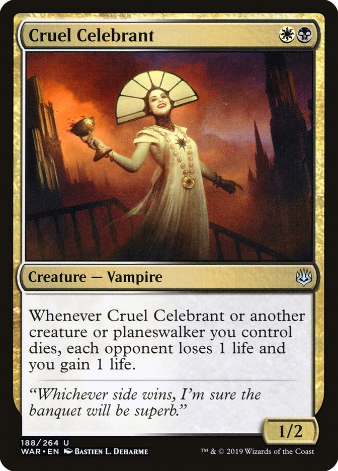 Cruel Celebrant [War of the Spark] | Card Merchant Takapuna