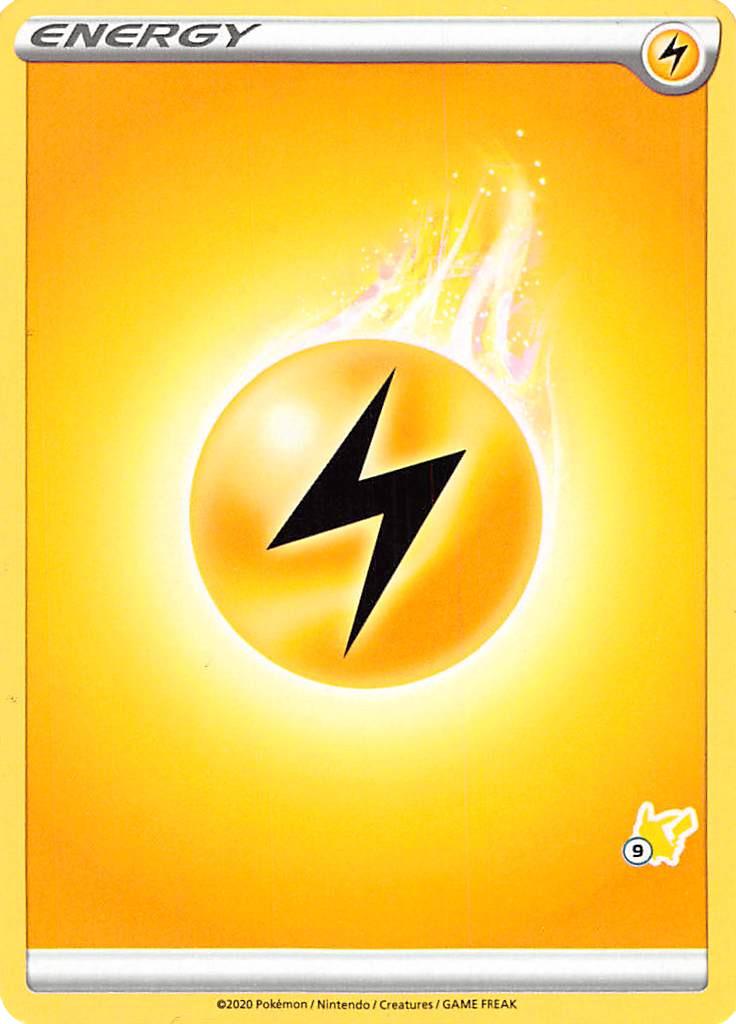 Lightning Energy (Pikachu Stamp #9) [Battle Academy 2022] | Card Merchant Takapuna