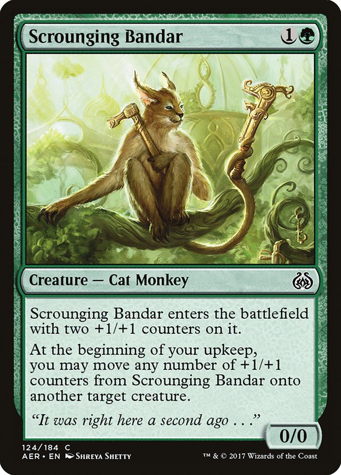 Scrounging Bandar [Aether Revolt] | Card Merchant Takapuna