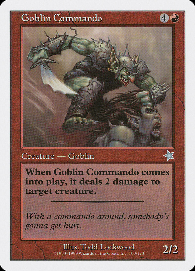 Goblin Commando [Starter 1999] | Card Merchant Takapuna