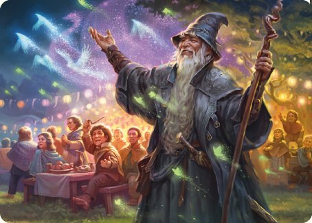 Gandalf, Friend of the Shire Art Card [The Lord of the Rings: Tales of Middle-earth Art Series] | Card Merchant Takapuna