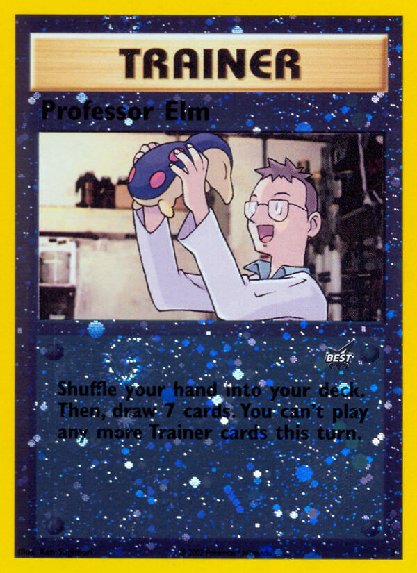 Professor Elm (3) [Best of Promos] | Card Merchant Takapuna