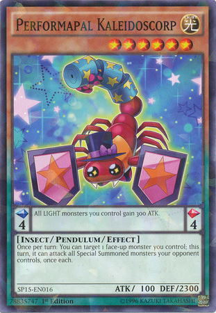 Performapal Kaleidoscorp [SP15-EN016] Shatterfoil Rare | Card Merchant Takapuna