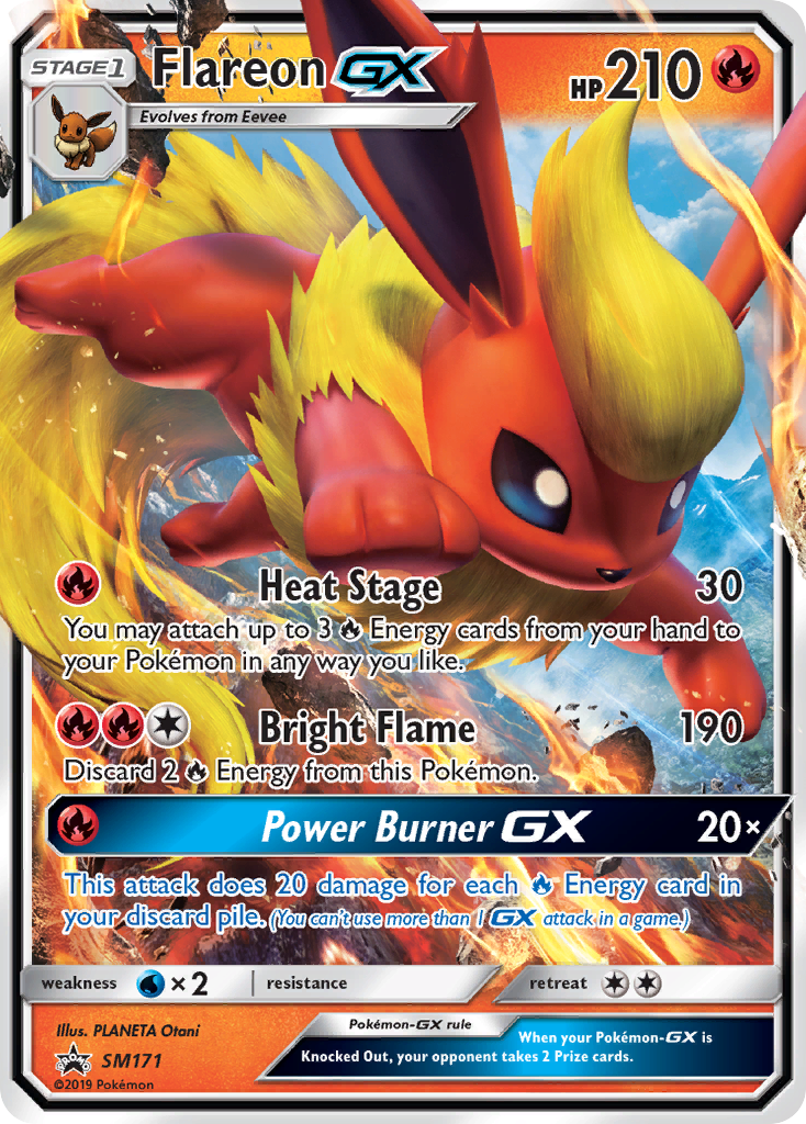 Flareon GX (SM171) [Sun & Moon: Black Star Promos] | Card Merchant Takapuna