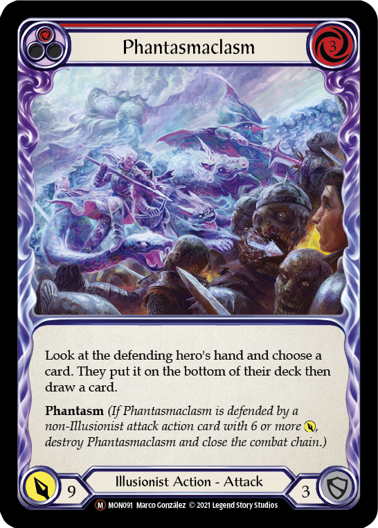 Phantasmaclasm [U-MON091-RF] (Monarch Unlimited)  Unlimited Rainbow Foil | Card Merchant Takapuna