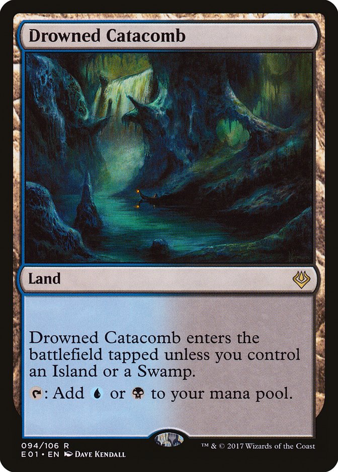 Drowned Catacomb [Archenemy: Nicol Bolas] | Card Merchant Takapuna