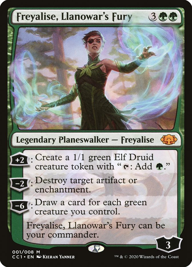 Freyalise, Llanowar's Fury [Commander Collection: Green] | Card Merchant Takapuna