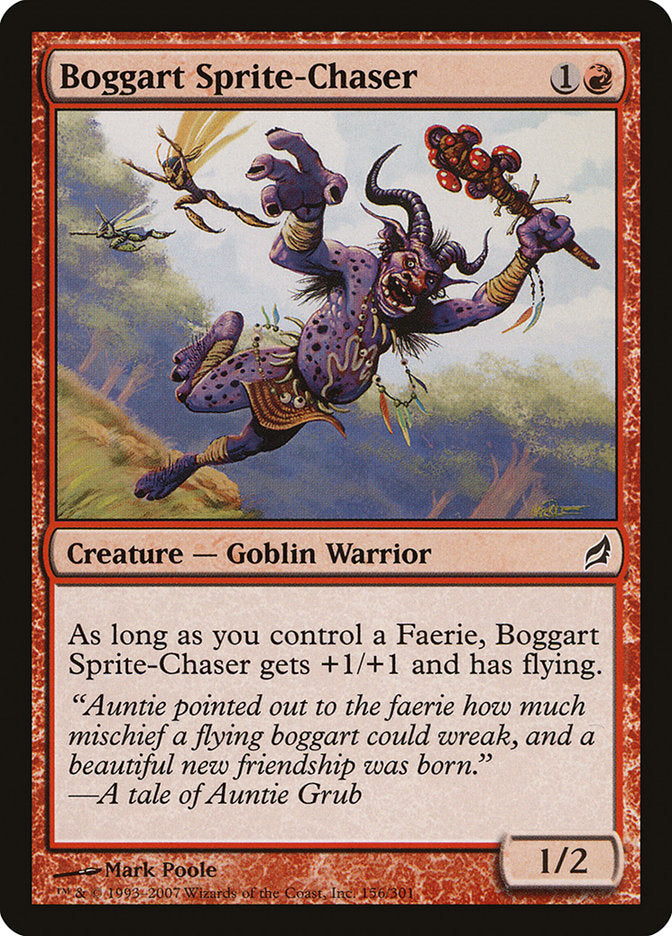 Boggart Sprite-Chaser [Lorwyn] | Card Merchant Takapuna