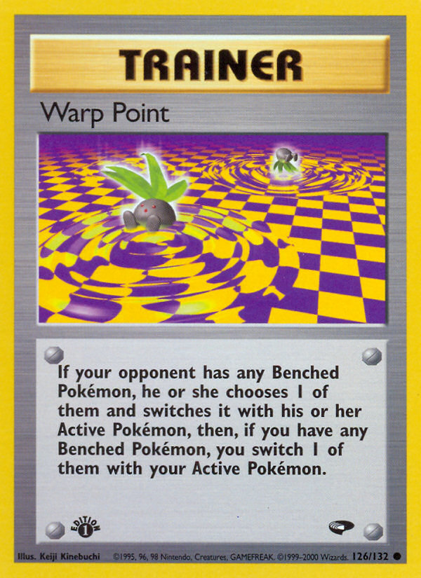 Warp Point (126/132) [Gym Challenge 1st Edition] | Card Merchant Takapuna