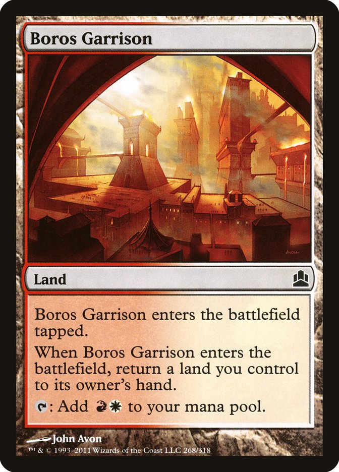 Boros Garrison [Commander 2011] | Card Merchant Takapuna