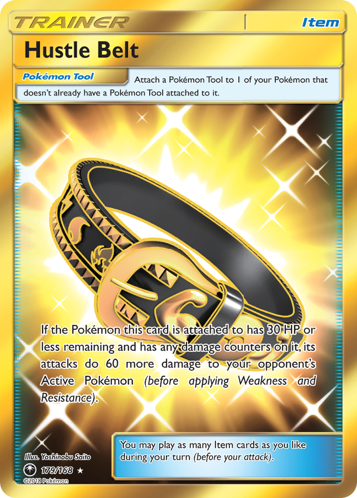 Hustle Belt (179/168) [Sun & Moon: Celestial Storm] | Card Merchant Takapuna